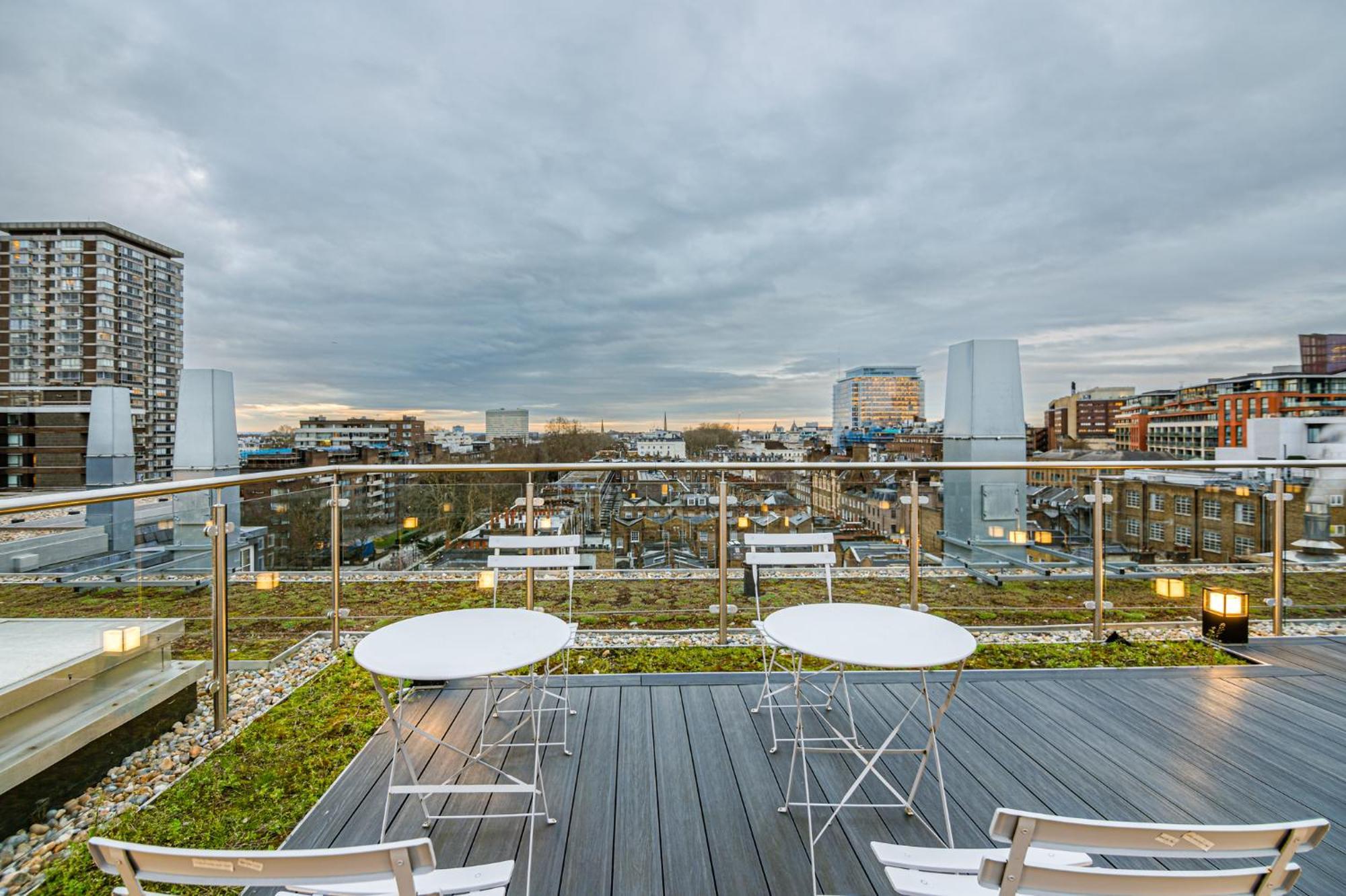 Elegant 3-Bedroom Penthouse In Marble Arch 70 Londres Exterior foto