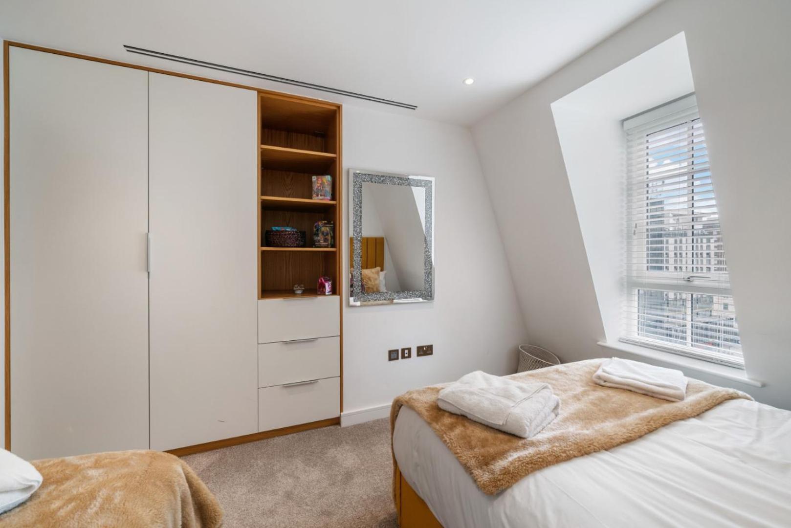 Elegant 3-Bedroom Penthouse In Marble Arch 70 Londres Exterior foto