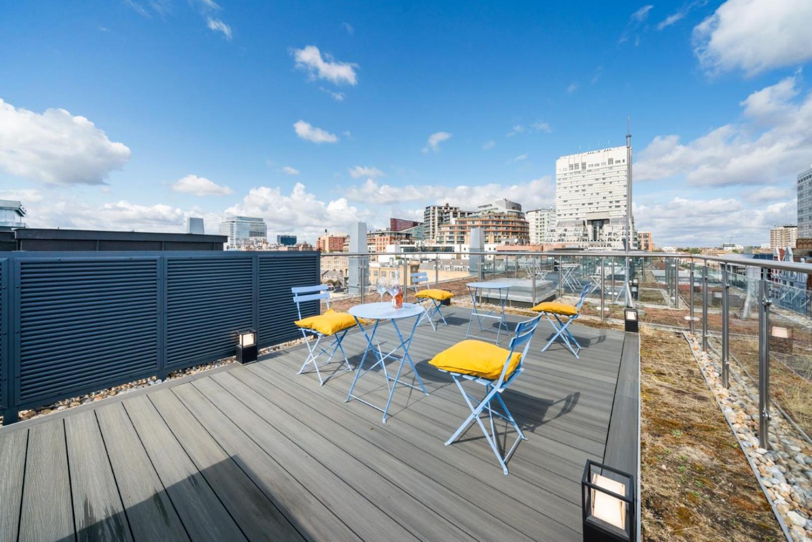 Elegant 3-Bedroom Penthouse In Marble Arch 70 Londres Exterior foto